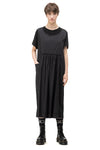 REVERSAL DRESS IN BLACK, S24