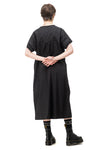 REVERSAL DRESS IN BLACK, S24