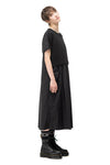 REVERSAL DRESS IN BLACK, S24