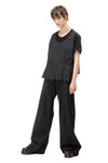 REVERSAL TOP IN BLACK, S24