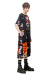 TIDE DRESS IN FLUX PRINT, S24