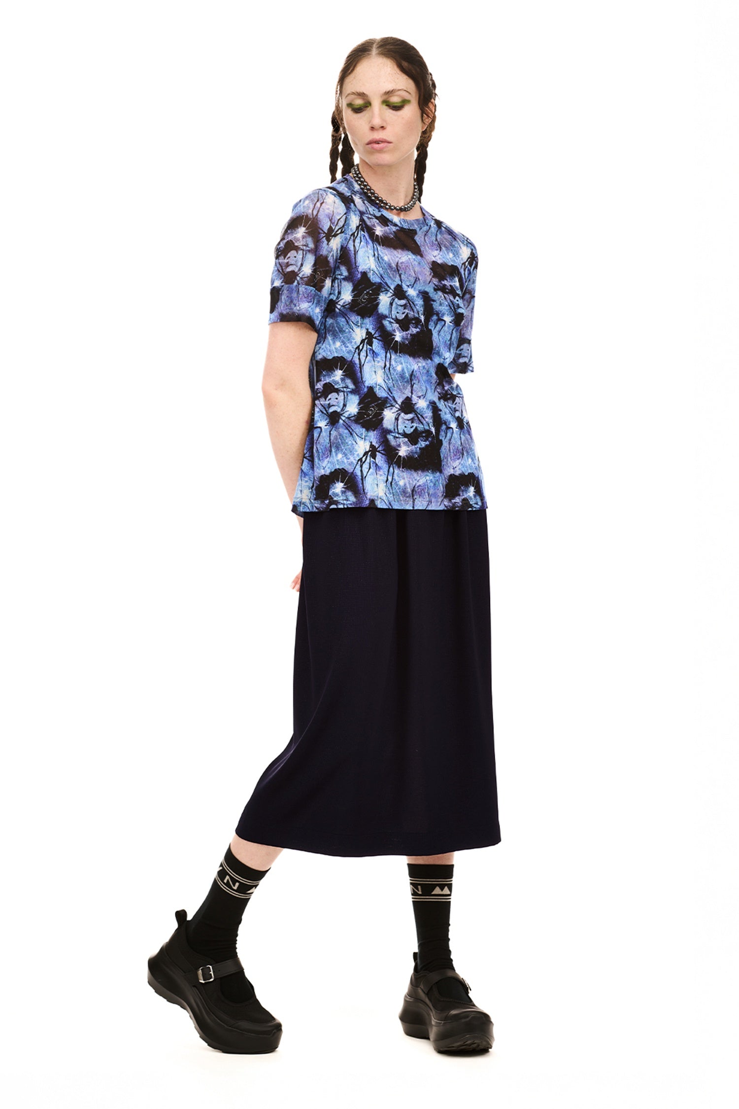 ARCHIVE SHORT SLEEVE IN ARACHNA PRINT, SS26