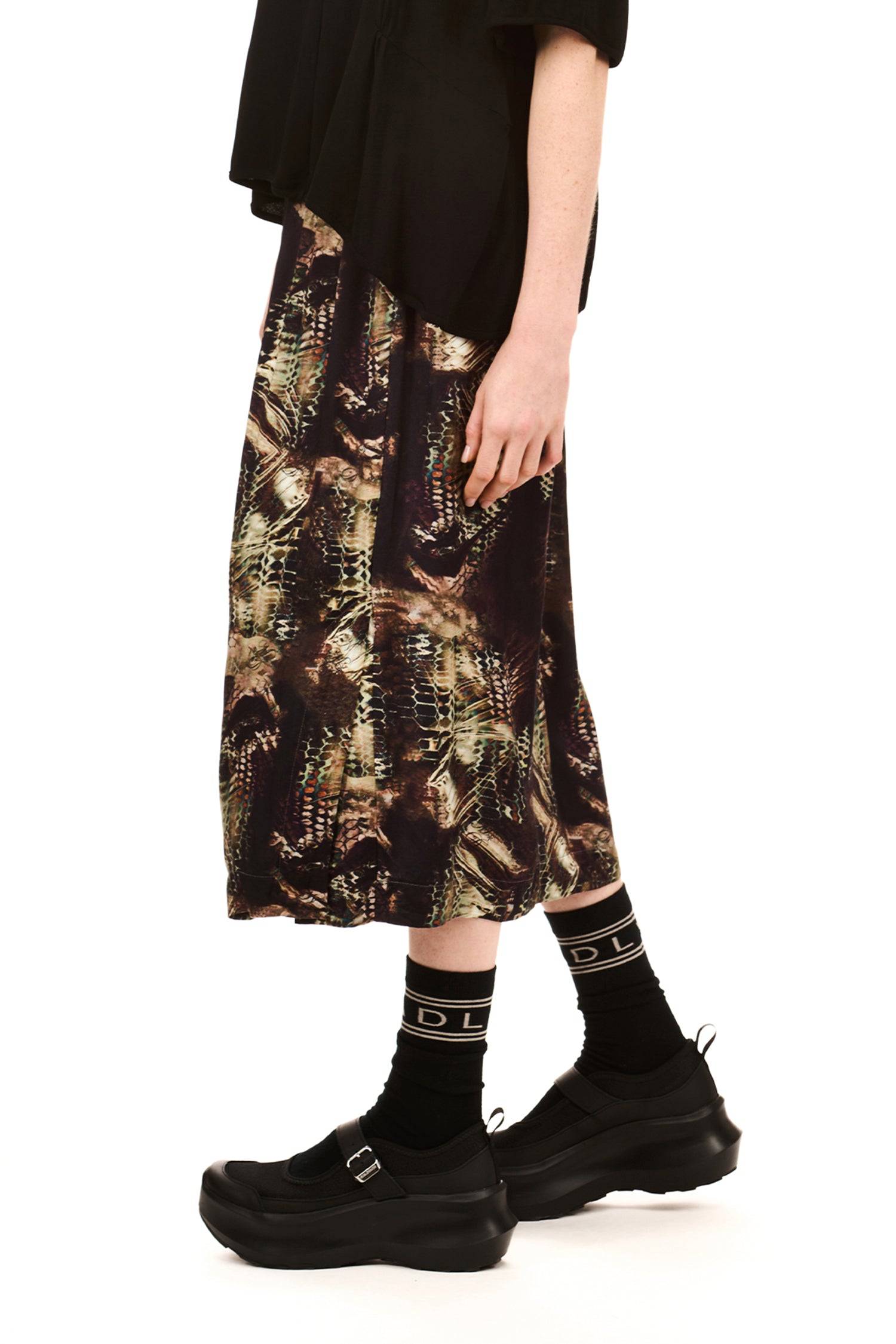 FOREVER SKIRT IN PERSEUS PRINT,SS26