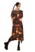 JANUS DRESS IN THREE SISTERS PRINT MIX, SS26