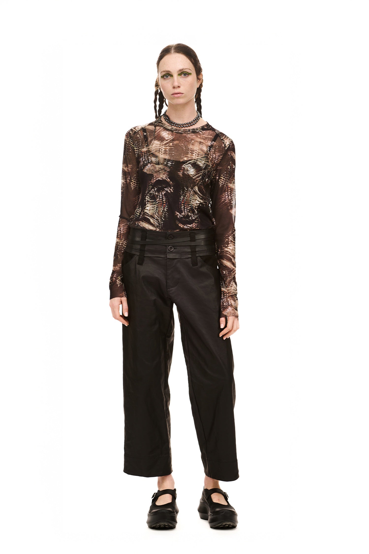 NOVEL TROUSER IN BLACKISH, SS26