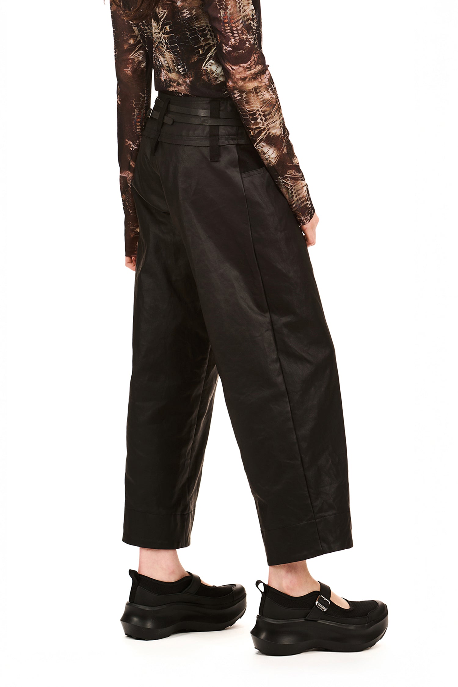 NOVEL TROUSER IN BLACKISH, SS26