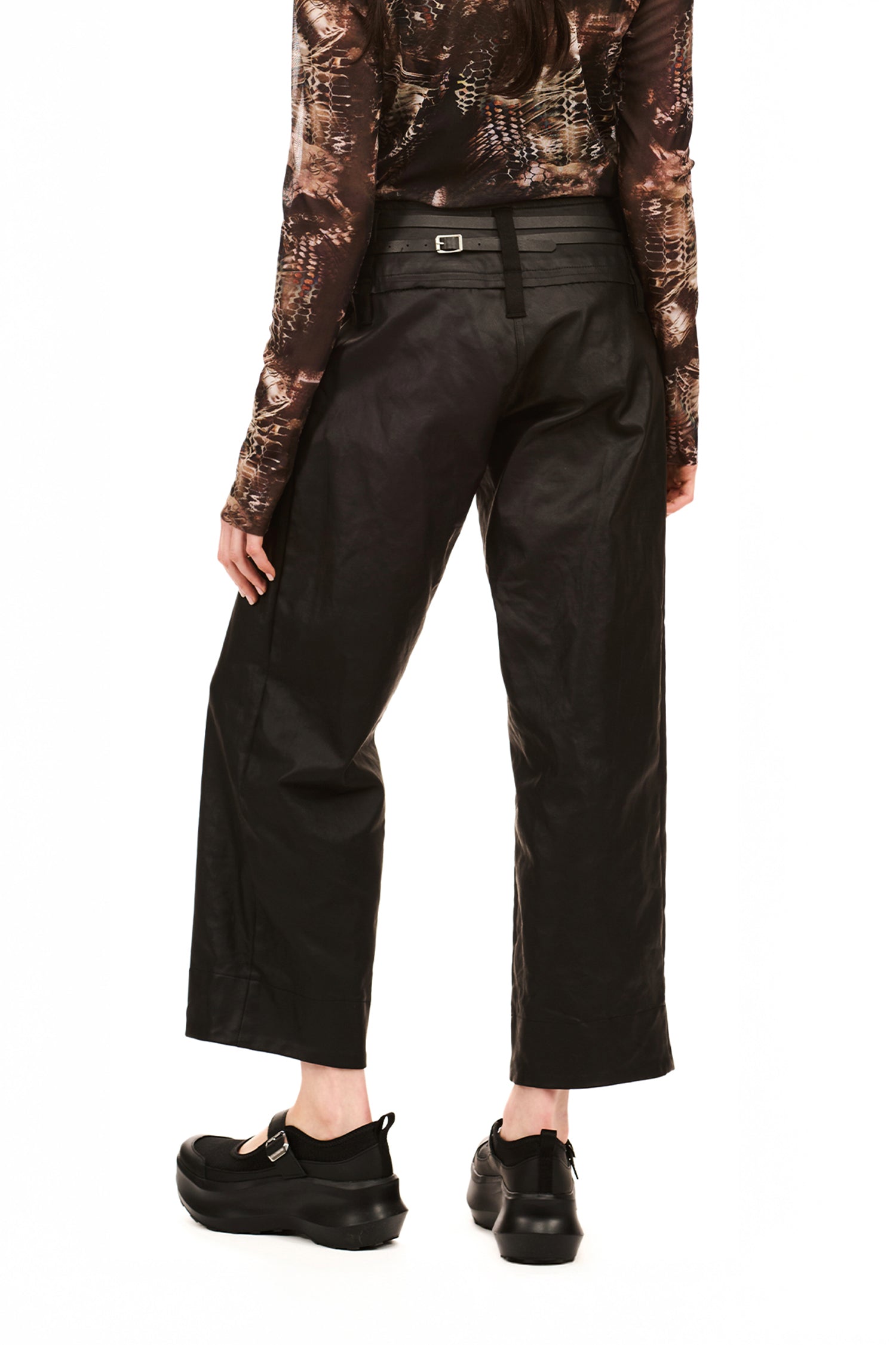 NOVEL TROUSER IN BLACKISH, SS26