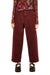 NOVEL TROUSER IN OXBLOOD, SS26