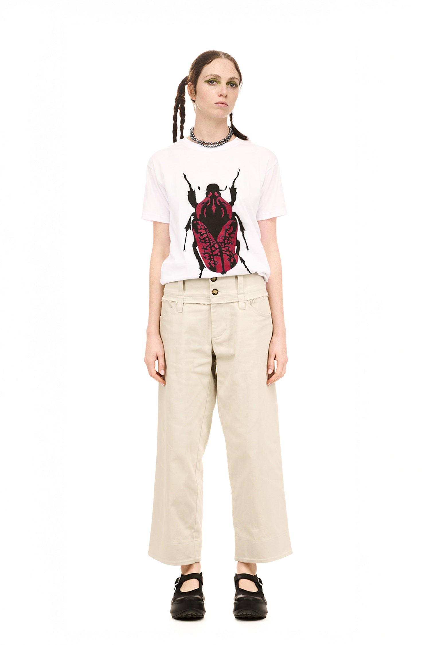 NOVEL TROUSER IN STONE, SS26