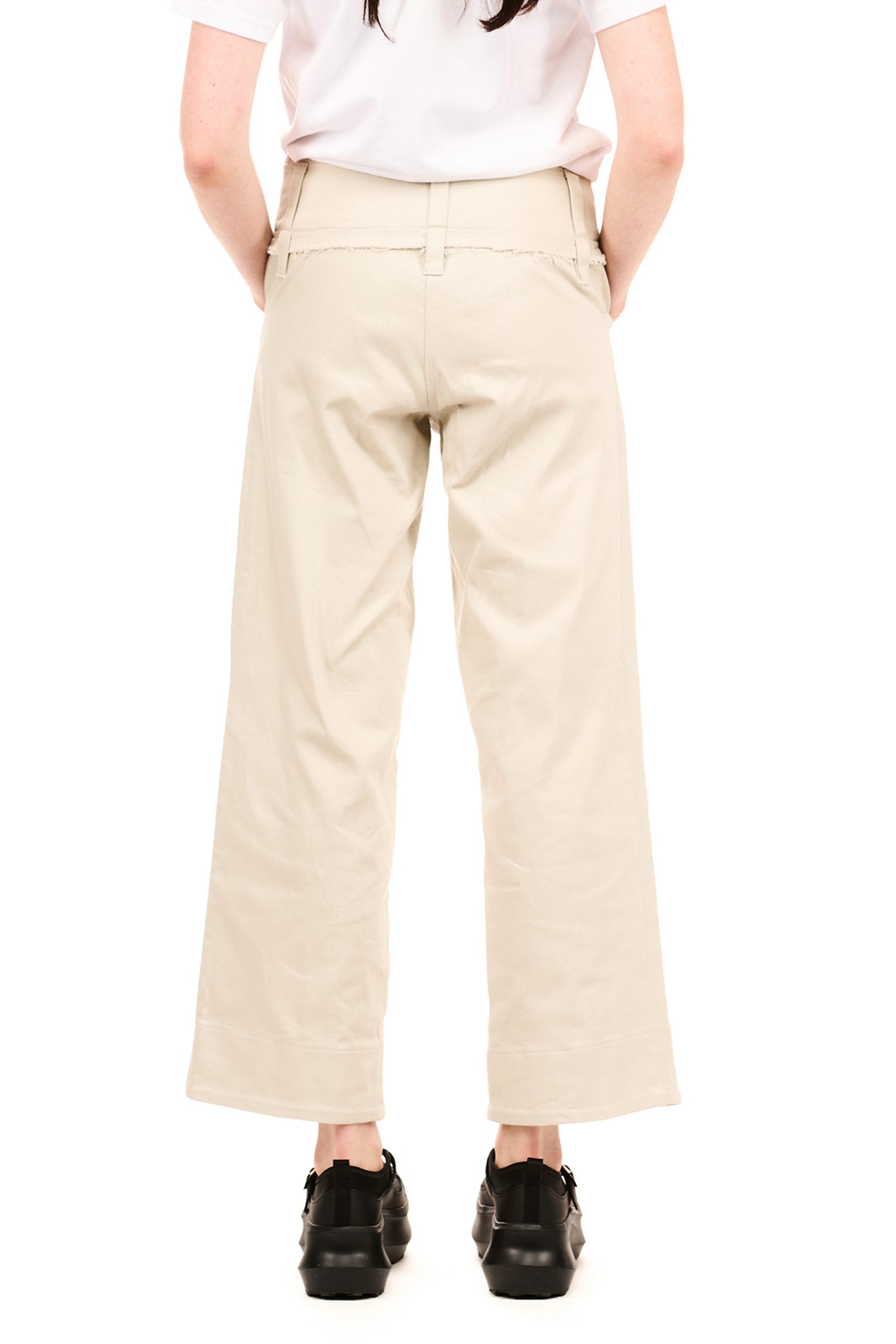 NOVEL TROUSER IN STONE, SS26