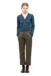 MOTHER CARDIGAN IN KINGFISHER, W23