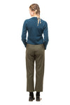 MOTHER CARDIGAN IN KINGFISHER, W23