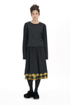 ASSEMBLY SKIRT IN BLACK, W25