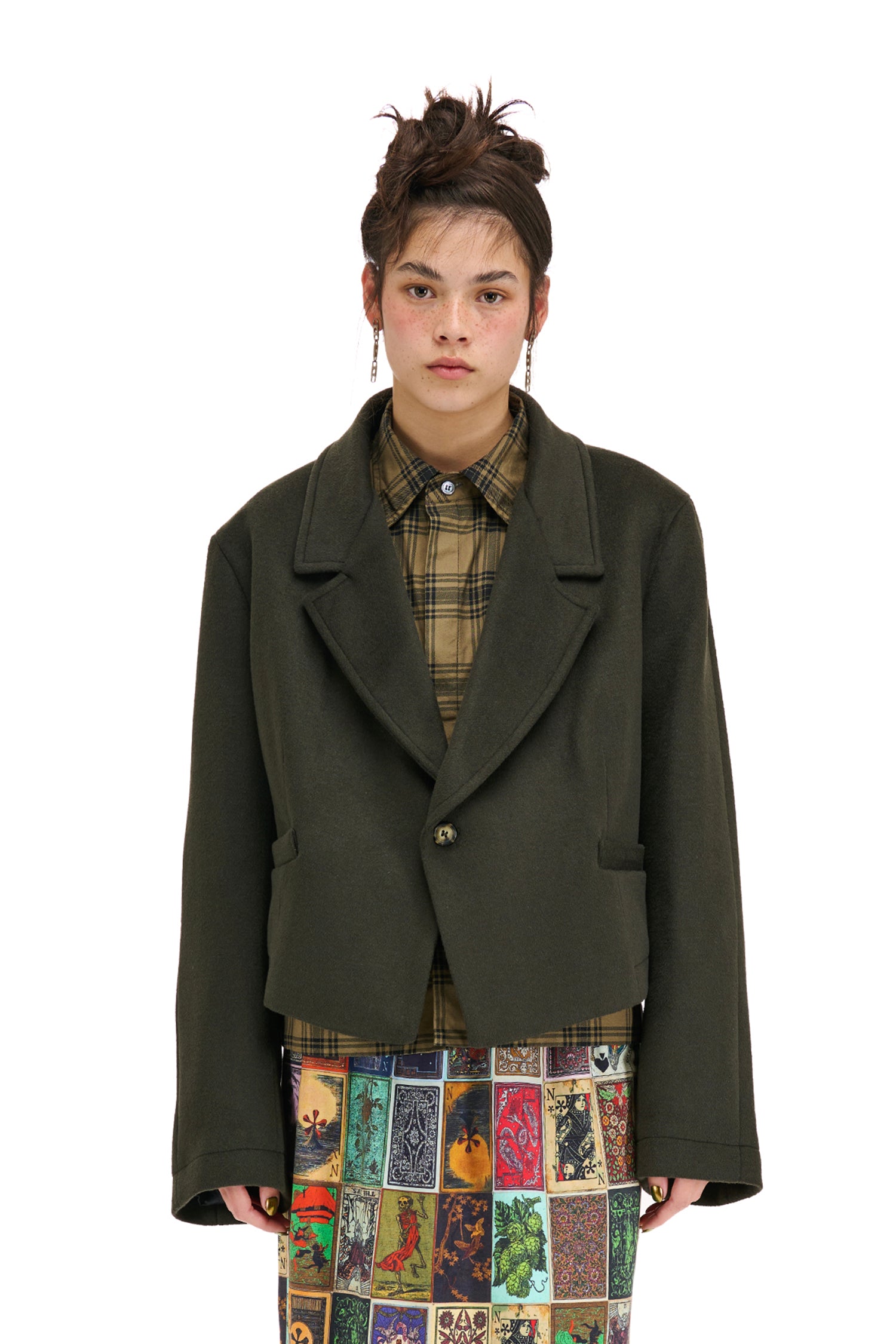 DANDY JACKET IN DEEP FOREST, W25