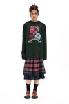 HOUSE SWEATER IN MOSS, W25