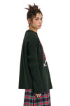 HOUSE SWEATER IN MOSS, W25
