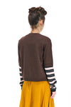 SOPHOMORE CARDIGAN IN WALNUT, W25