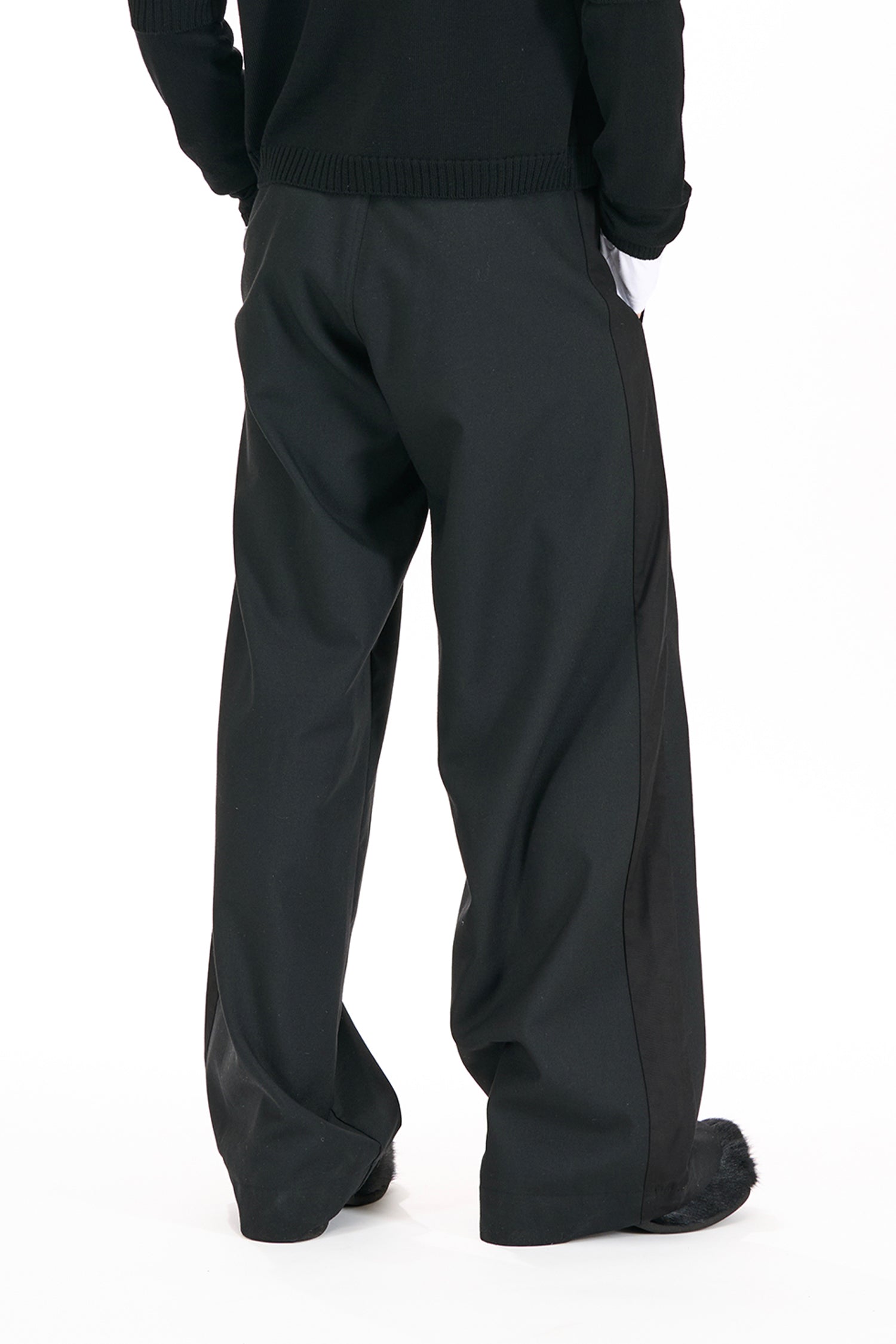 STROLLER PANT IN BLACK, W25