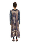 TUTORIAL DRESS IN GOTHIC MIX PRINT, W25