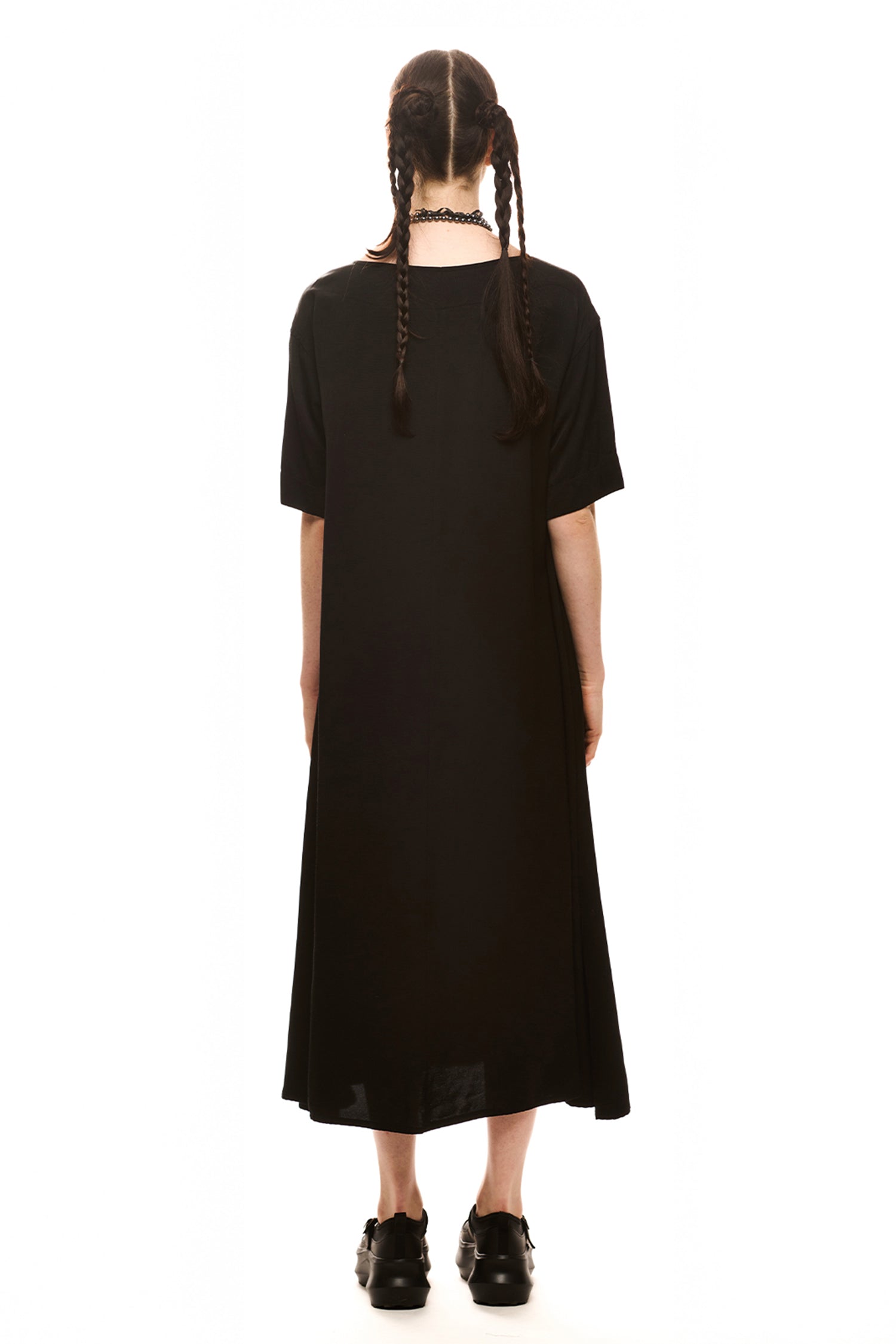 ODYSSEY DRESS IN BLACK, SS26