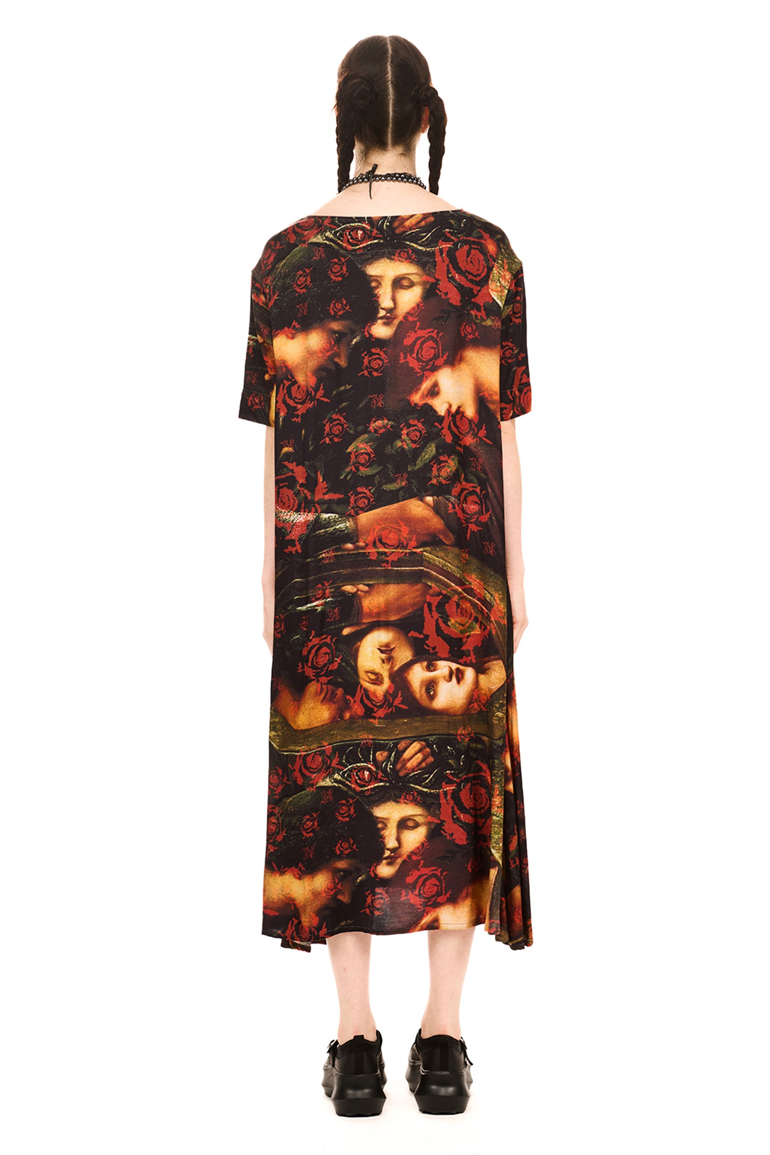 ODYSSEY DRESS IN THREE SISTERS PRINT, SS26