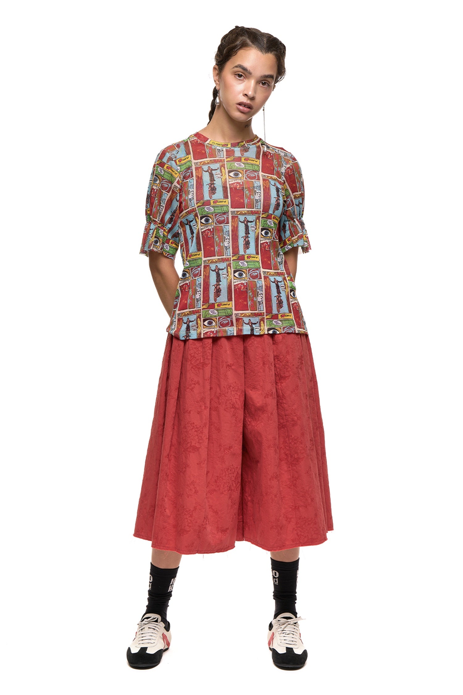 HOCKEY CULOTTE IN SIMPLY RED, SS27