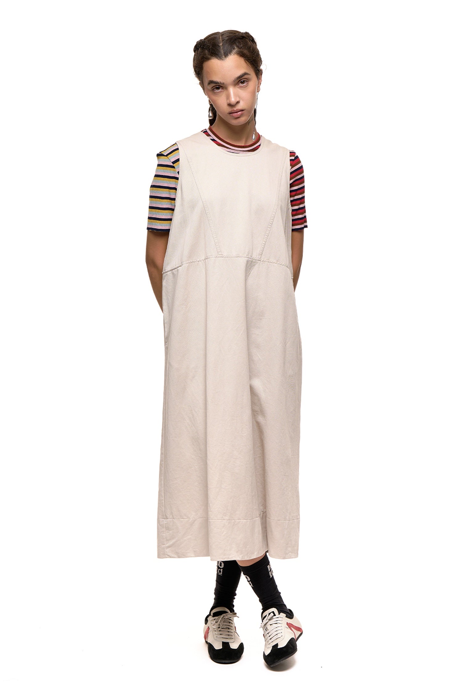 LEAGUE PINNY IN STONE, SS27