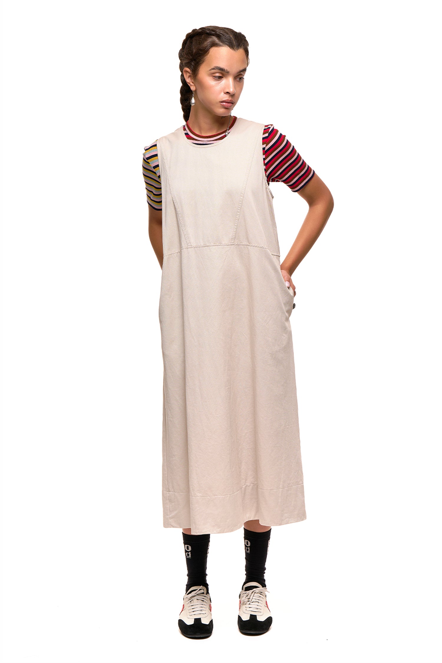 LEAGUE PINNY IN STONE, SS27