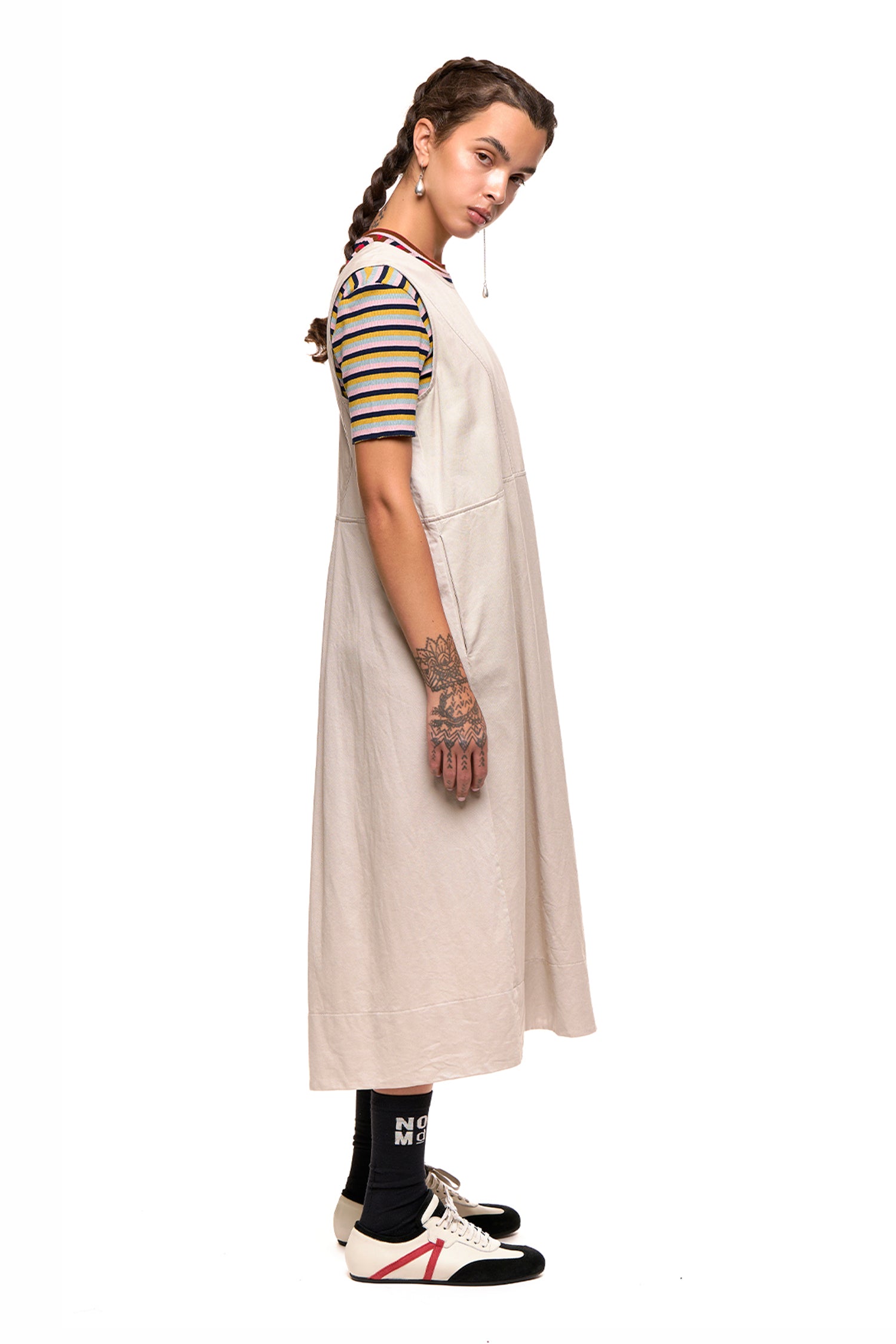 LEAGUE PINNY IN STONE, SS27