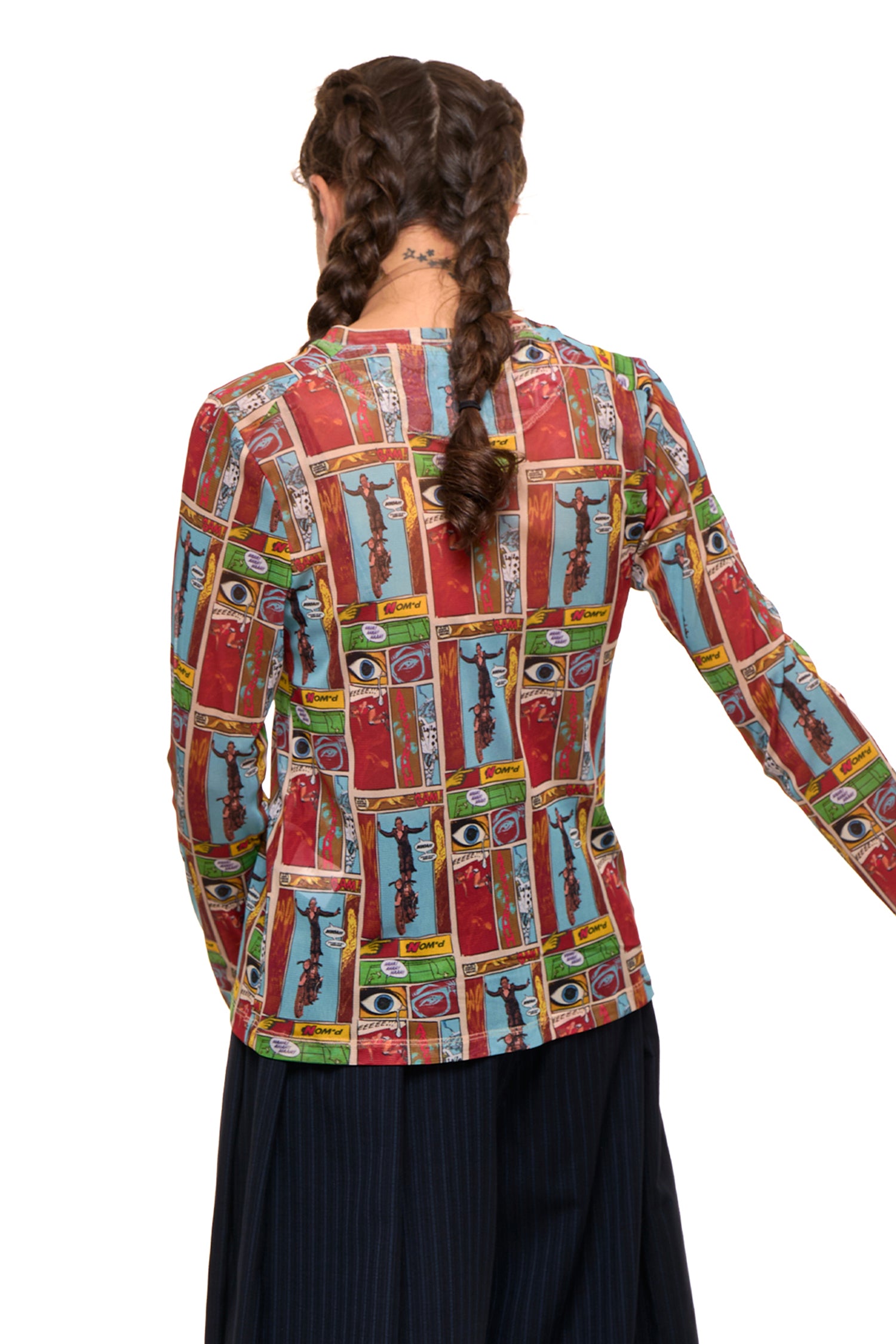 NEW FIT LS TEE IN COMIC STRIP, SS27