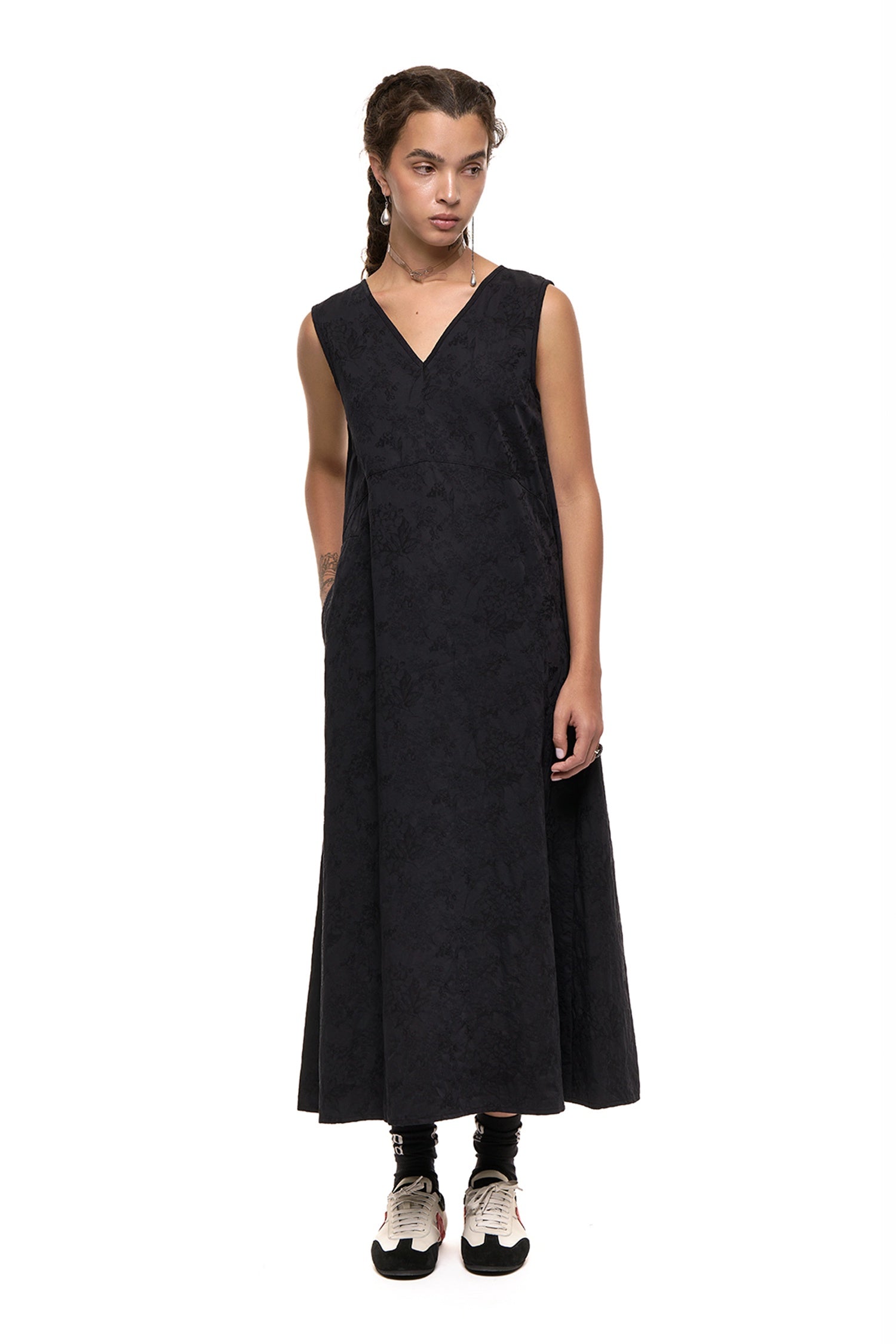 REPLAY DRESS IN BLACK, SS27