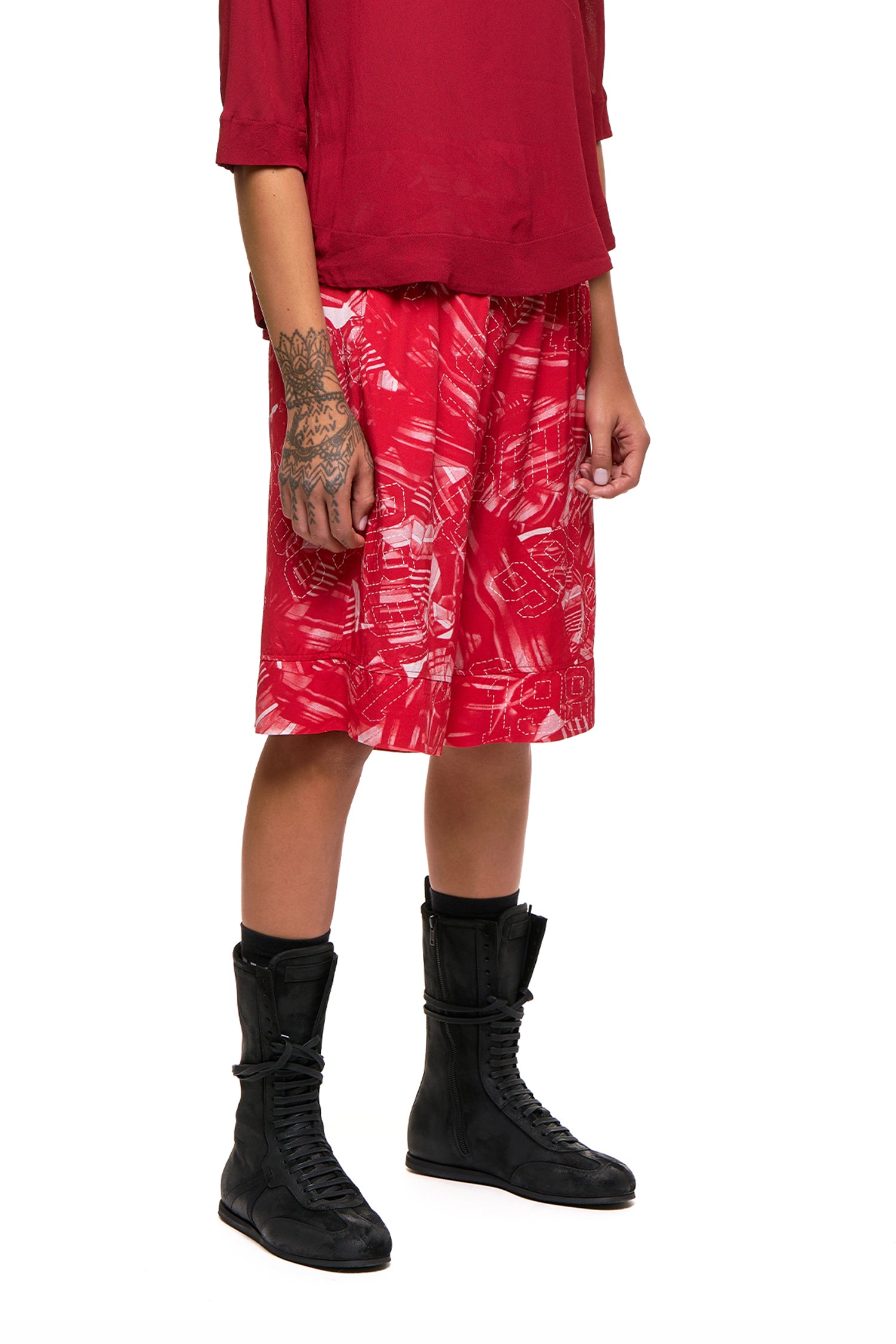 RINGSIDE SHORT IN KNOCKOUT PRINT, SS27