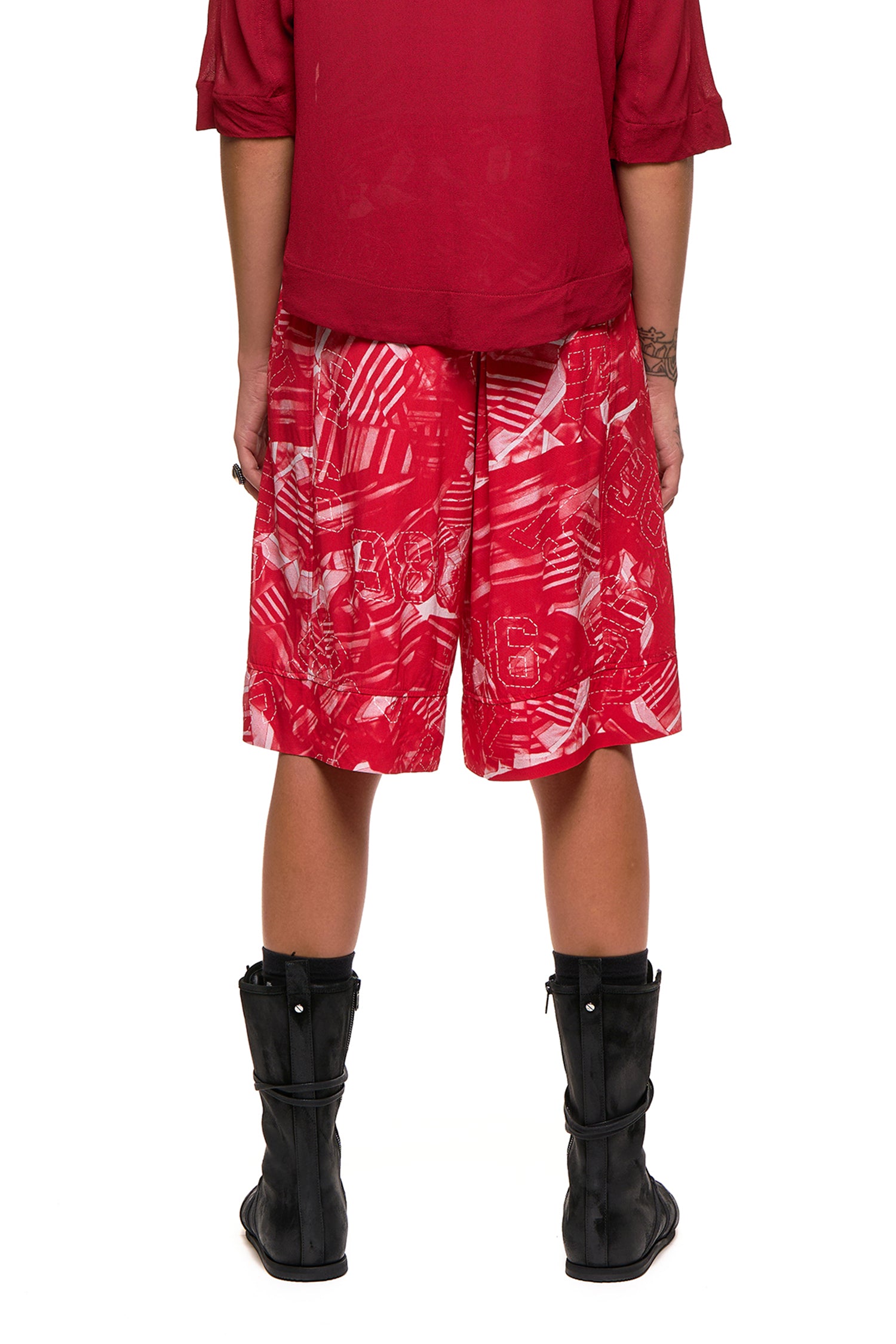 RINGSIDE SHORT IN KNOCKOUT PRINT, SS27