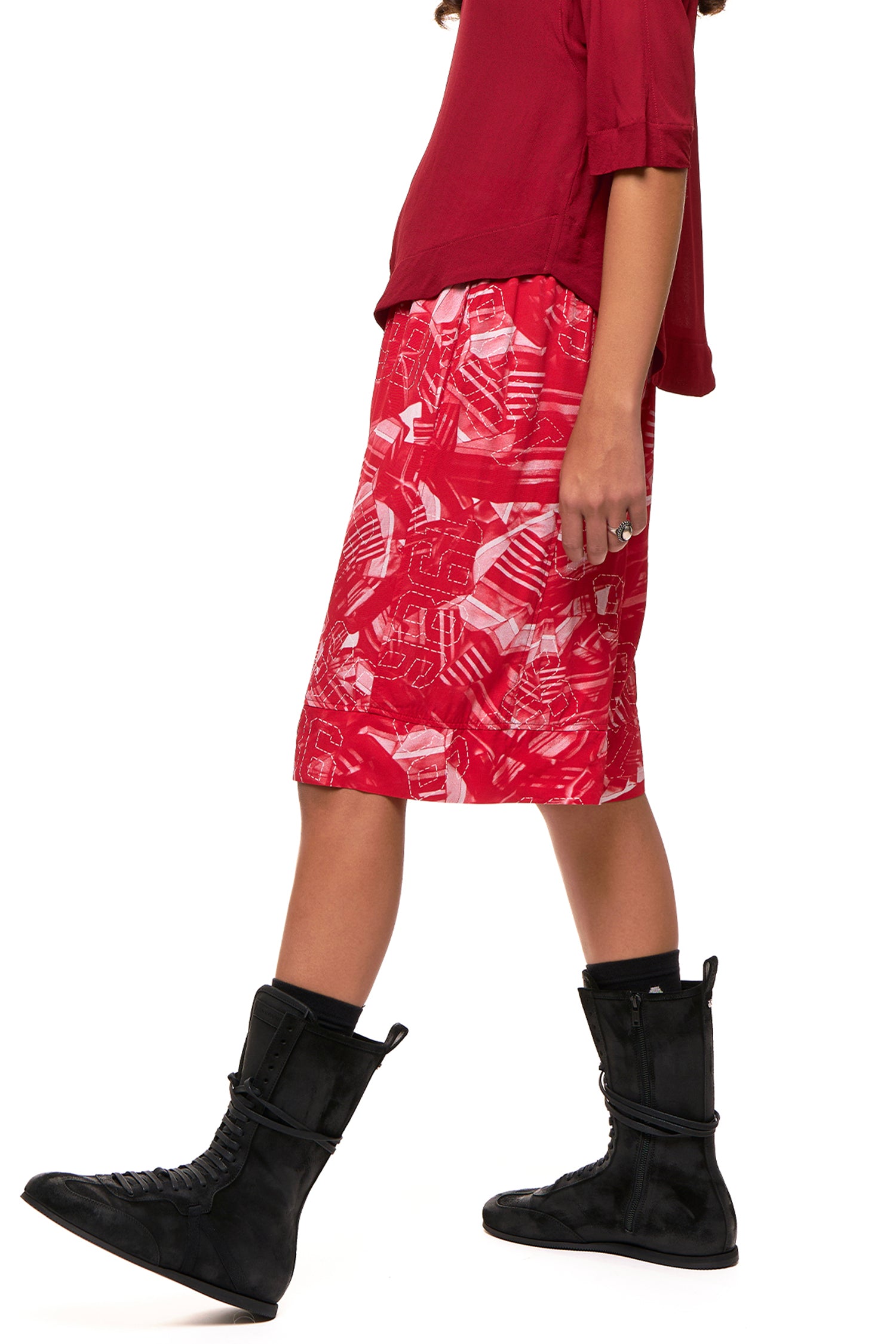 RINGSIDE SHORT IN KNOCKOUT PRINT, SS27