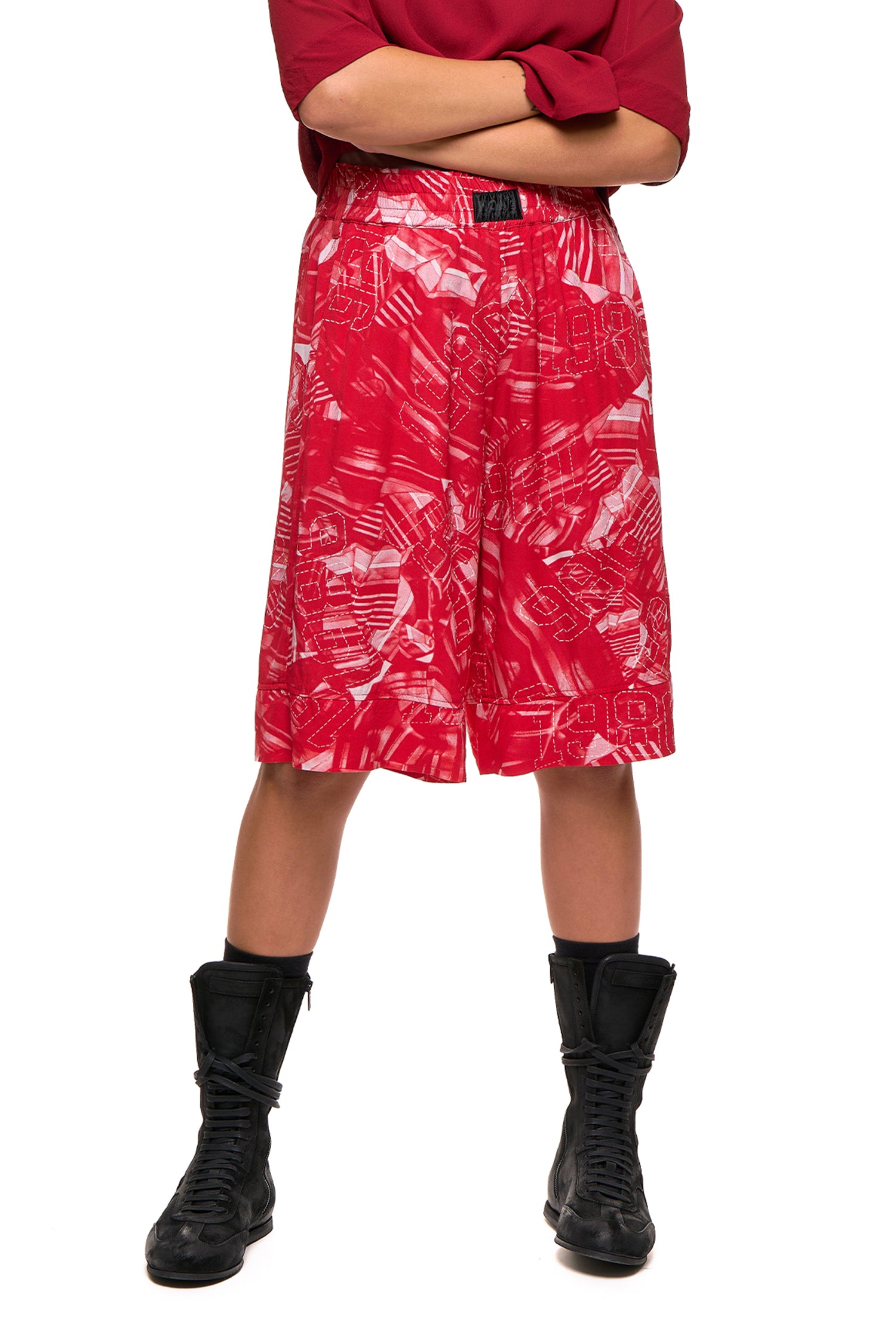 RINGSIDE SHORT IN KNOCKOUT PRINT, SS27