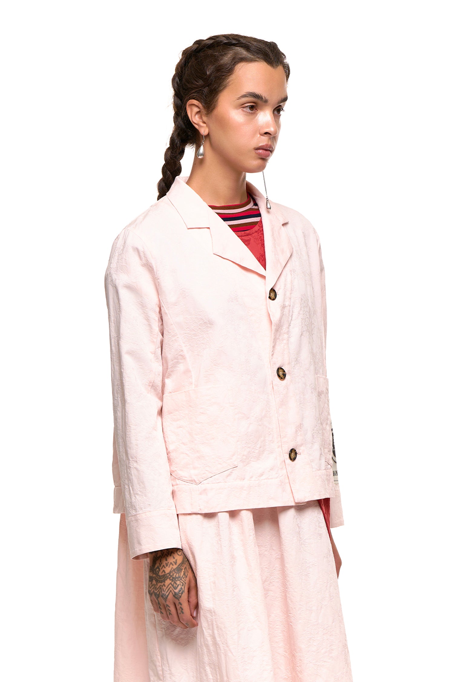 SWING JACKET IN POWDER PUFF, SS27