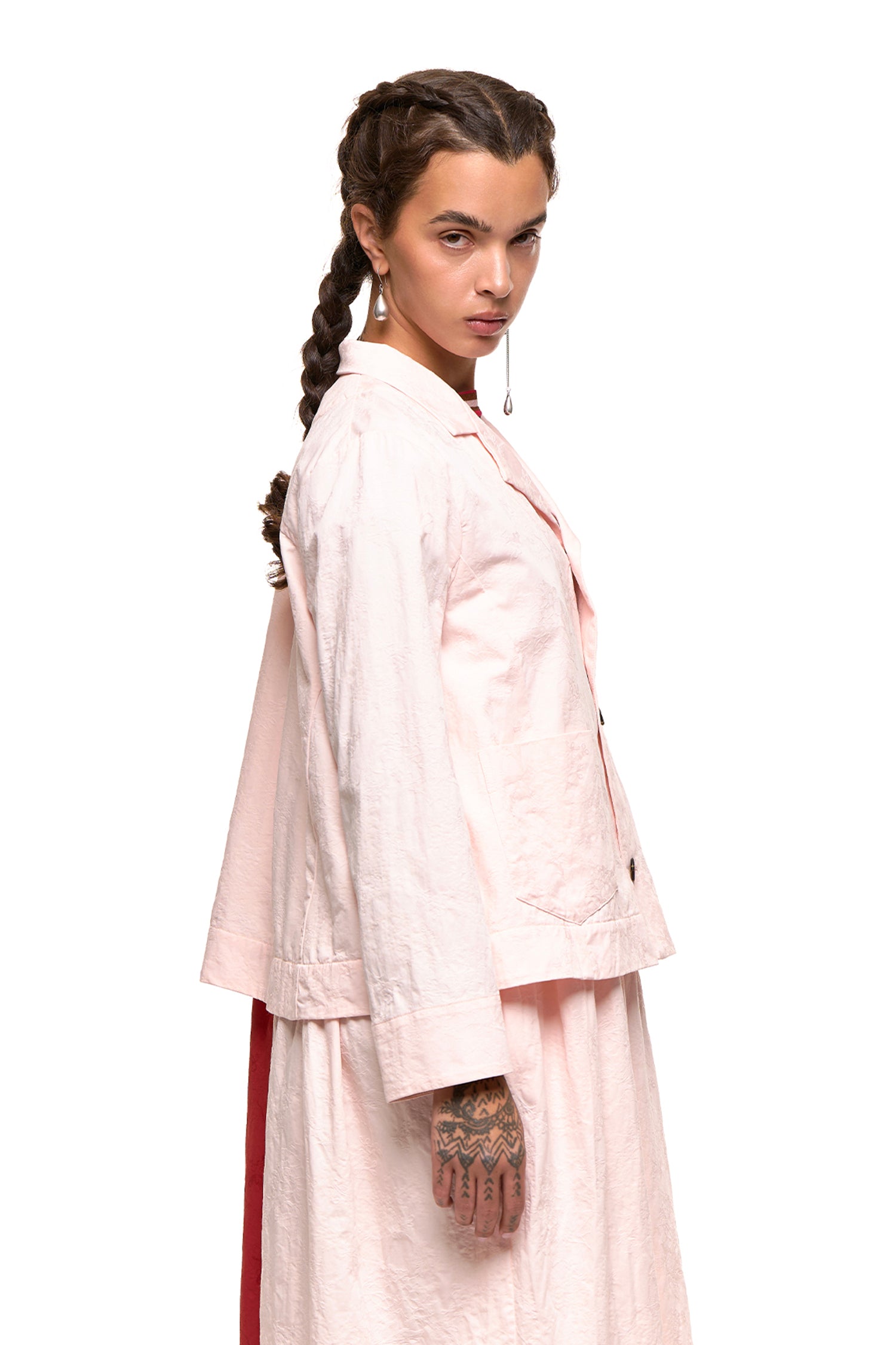 SWING JACKET IN POWDER PUFF, SS27