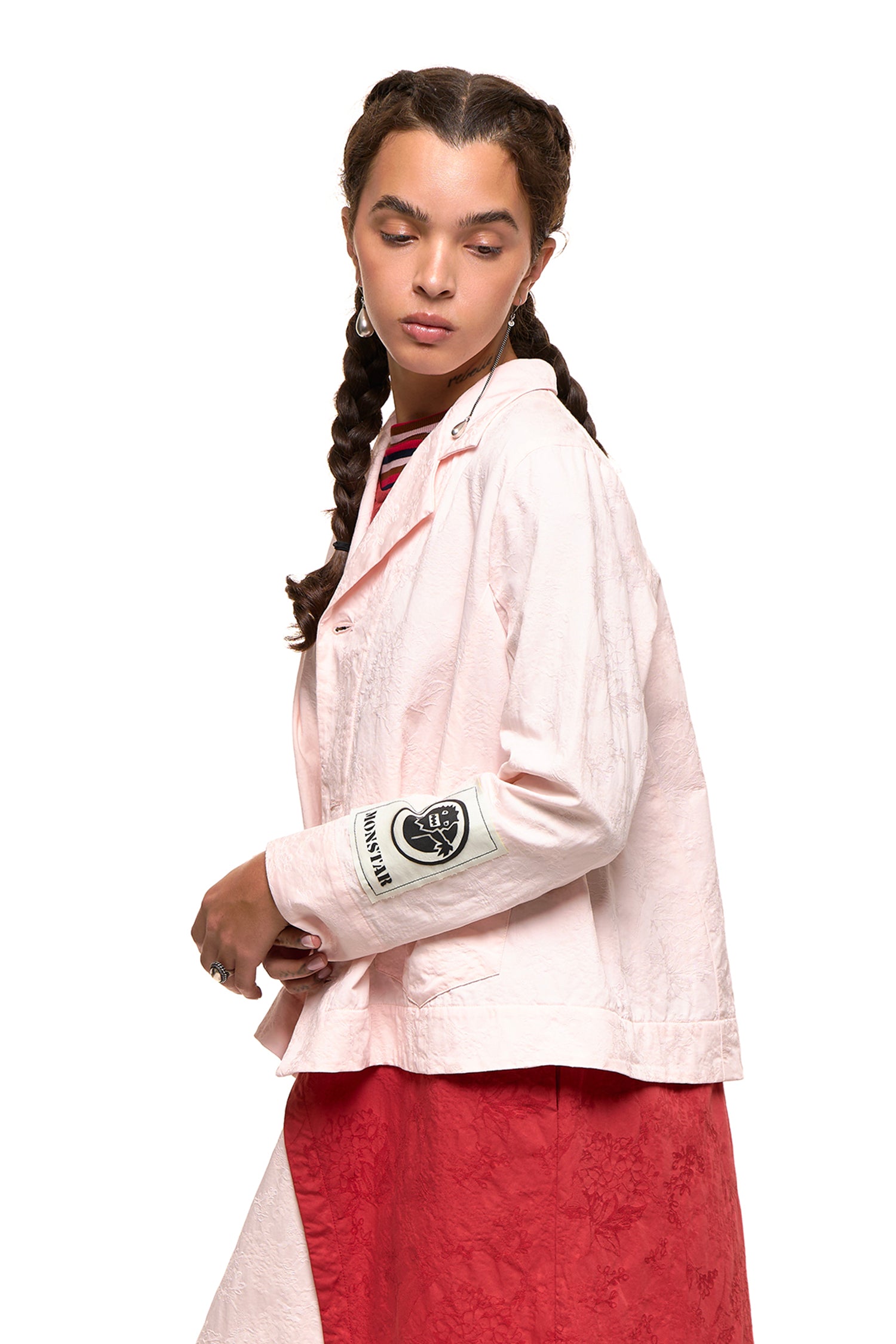 SWING JACKET IN POWDER PUFF, SS27