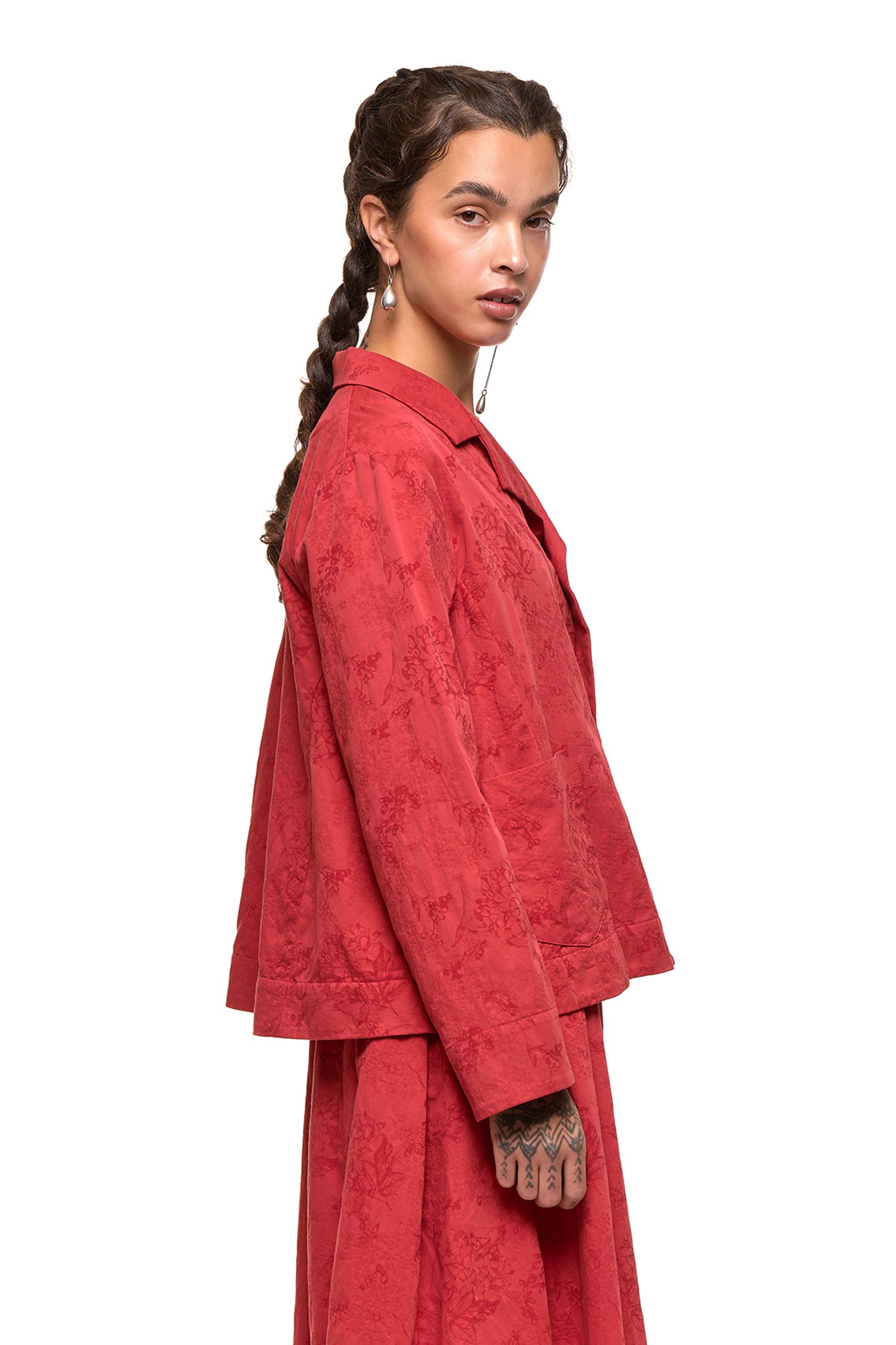SWING JACKET IN SIMPLY RED, SS27