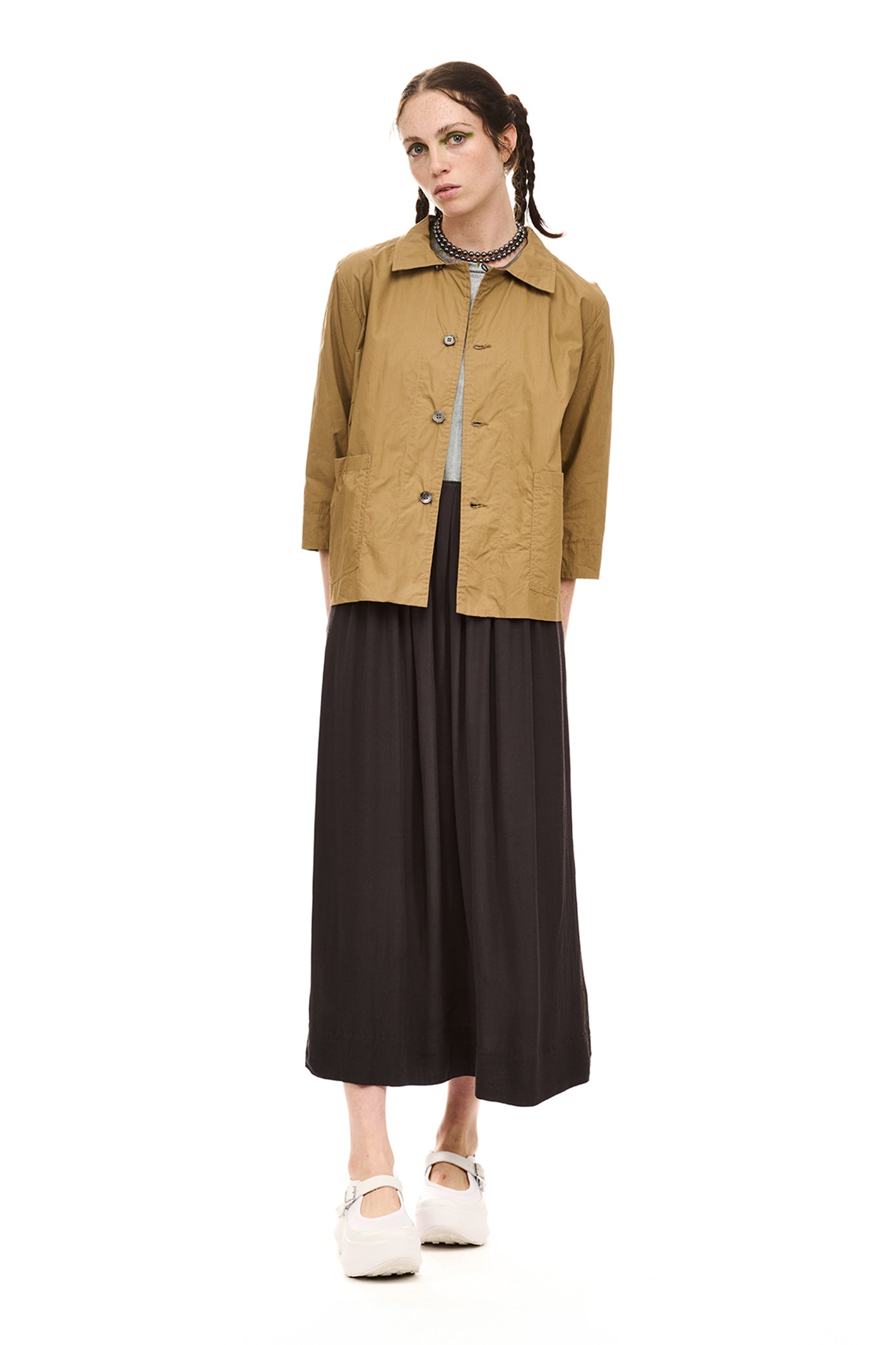 VERSE SHIRT JACKET IN MANILLA, SS26