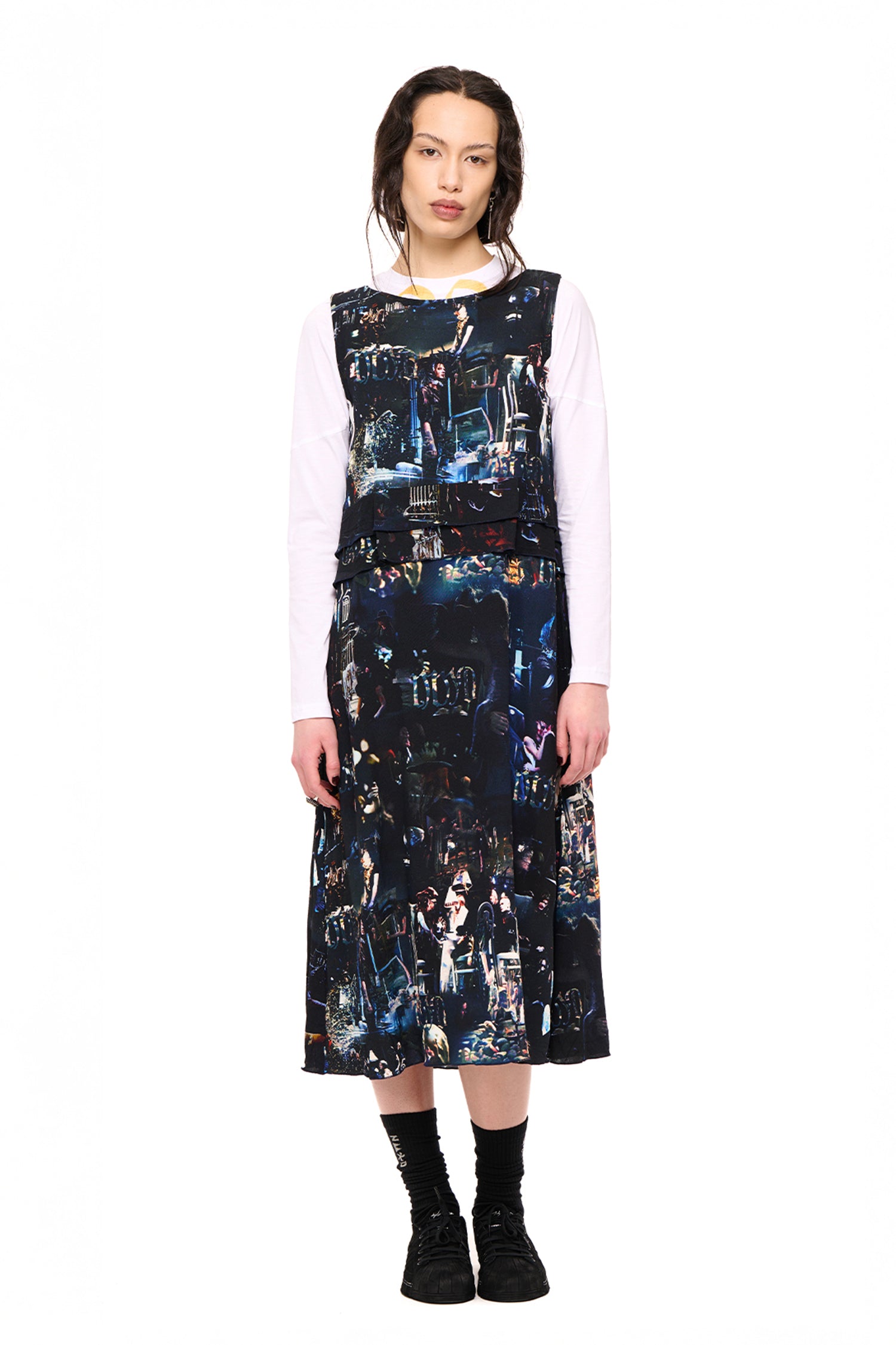 PARTY DRESS IN DANSE PARTY PRINT, AW26