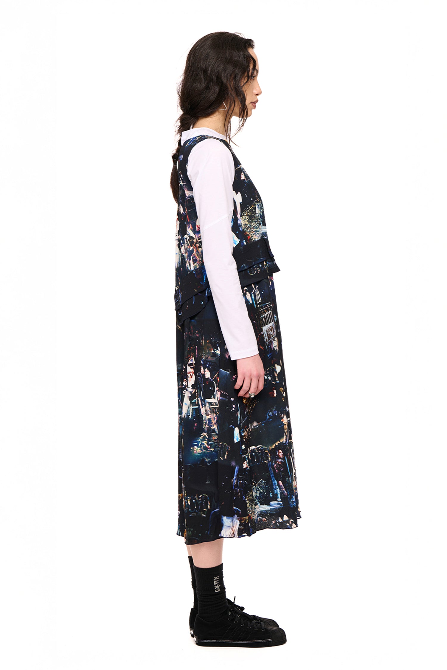 PARTY DRESS IN DANSE PARTY PRINT, AW26