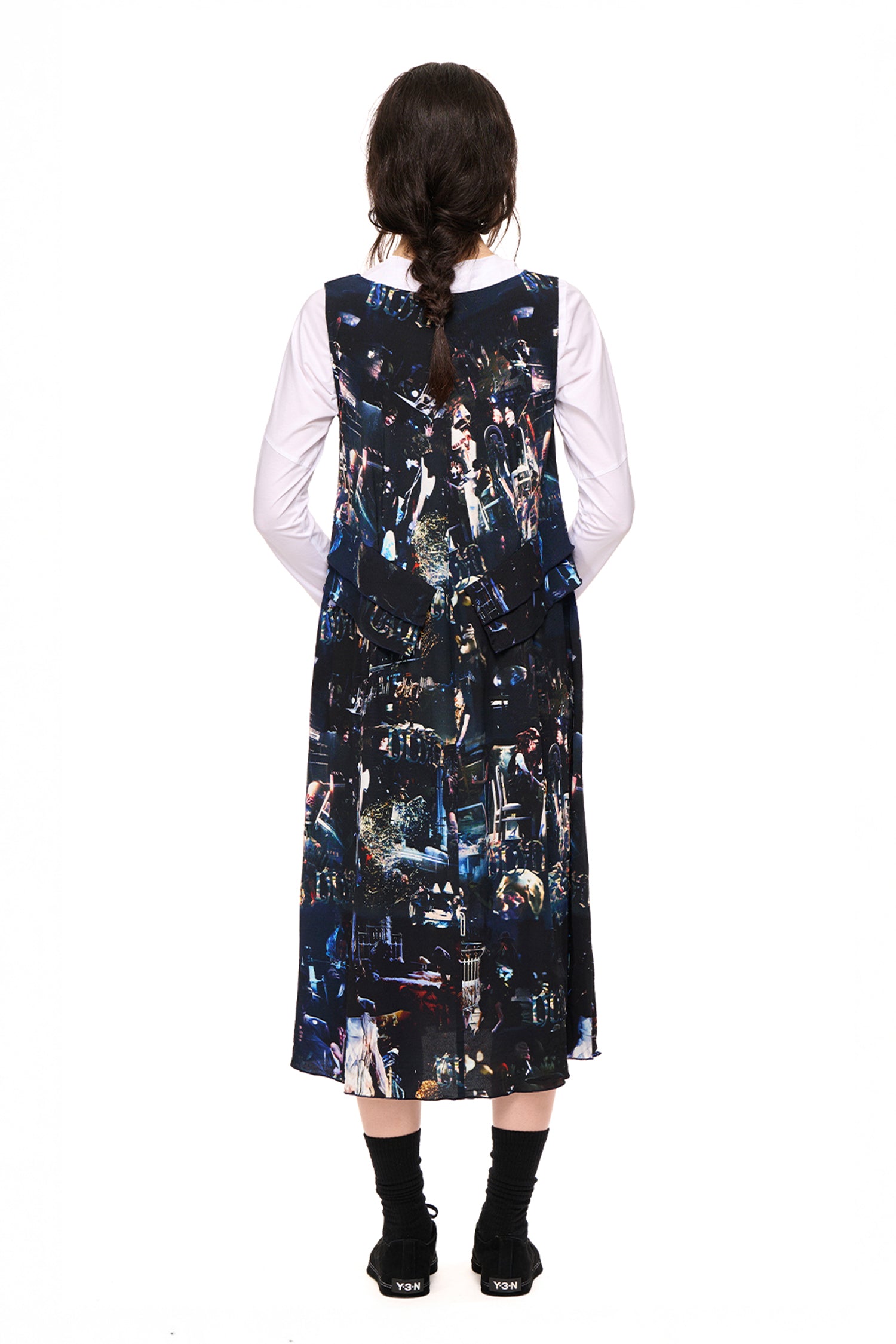PARTY DRESS IN DANSE PARTY PRINT, AW26