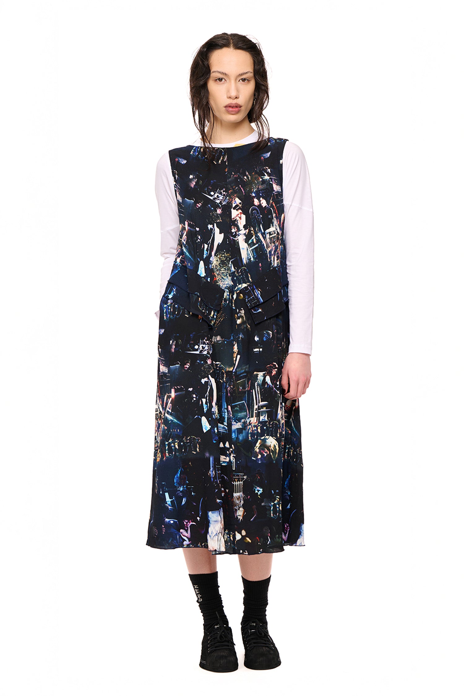 PARTY DRESS IN DANSE PARTY PRINT, AW26