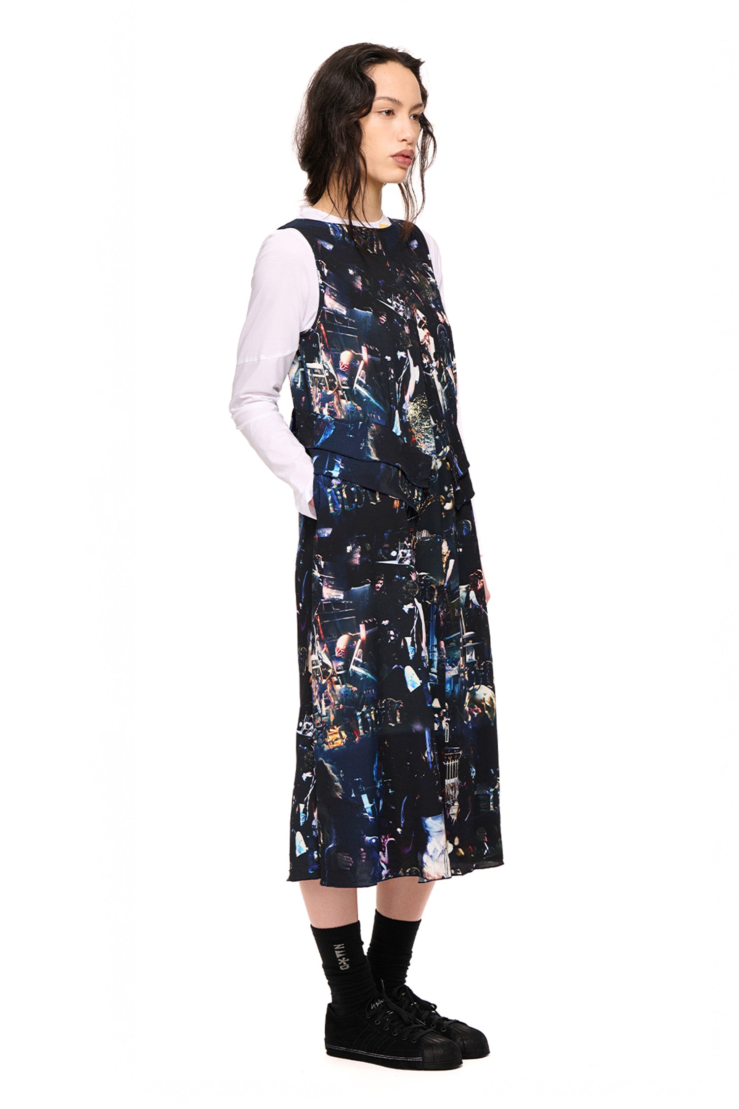 PARTY DRESS IN DANSE PARTY PRINT, AW26