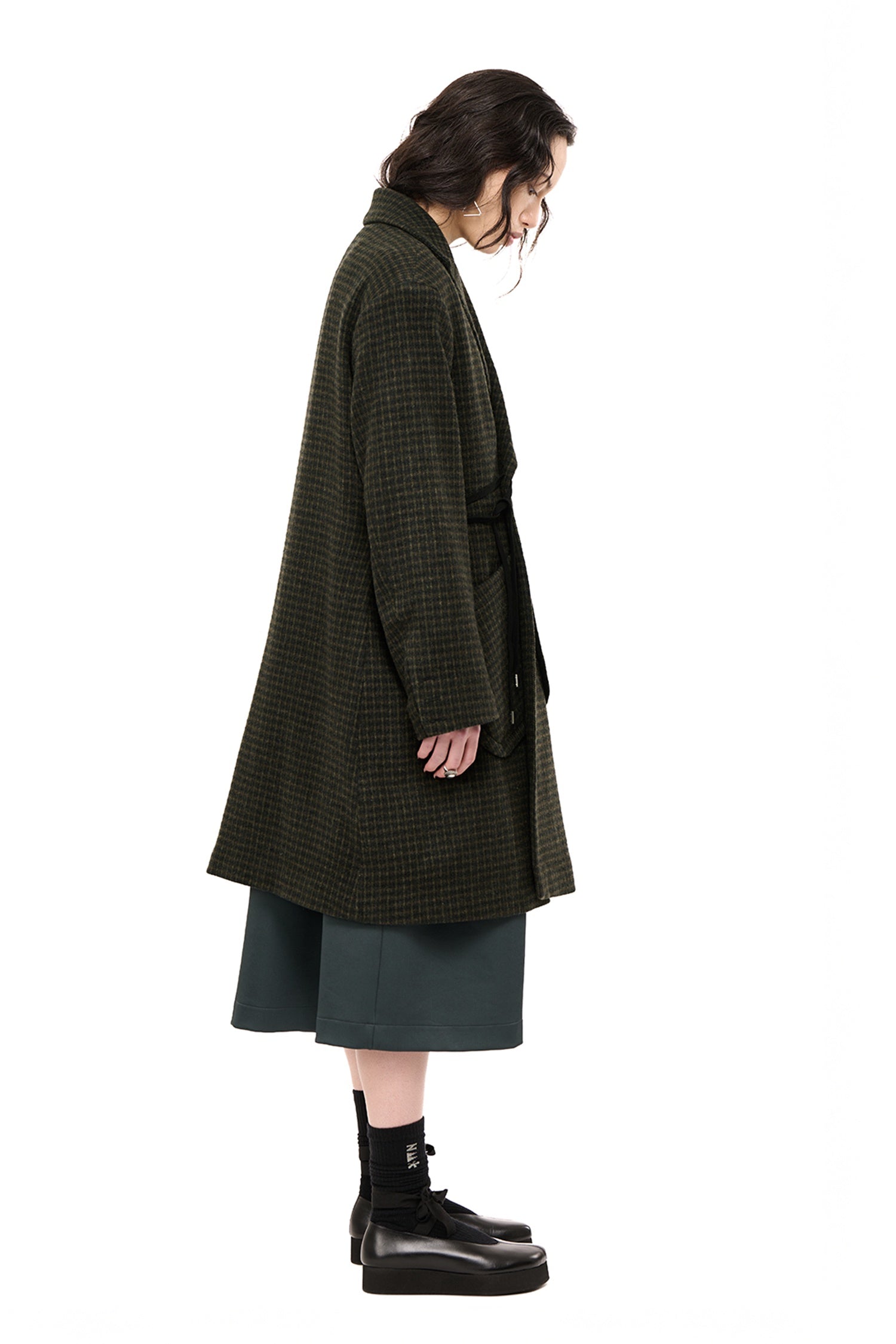 AFTER-PARTY COAT IN FOREST,AW26