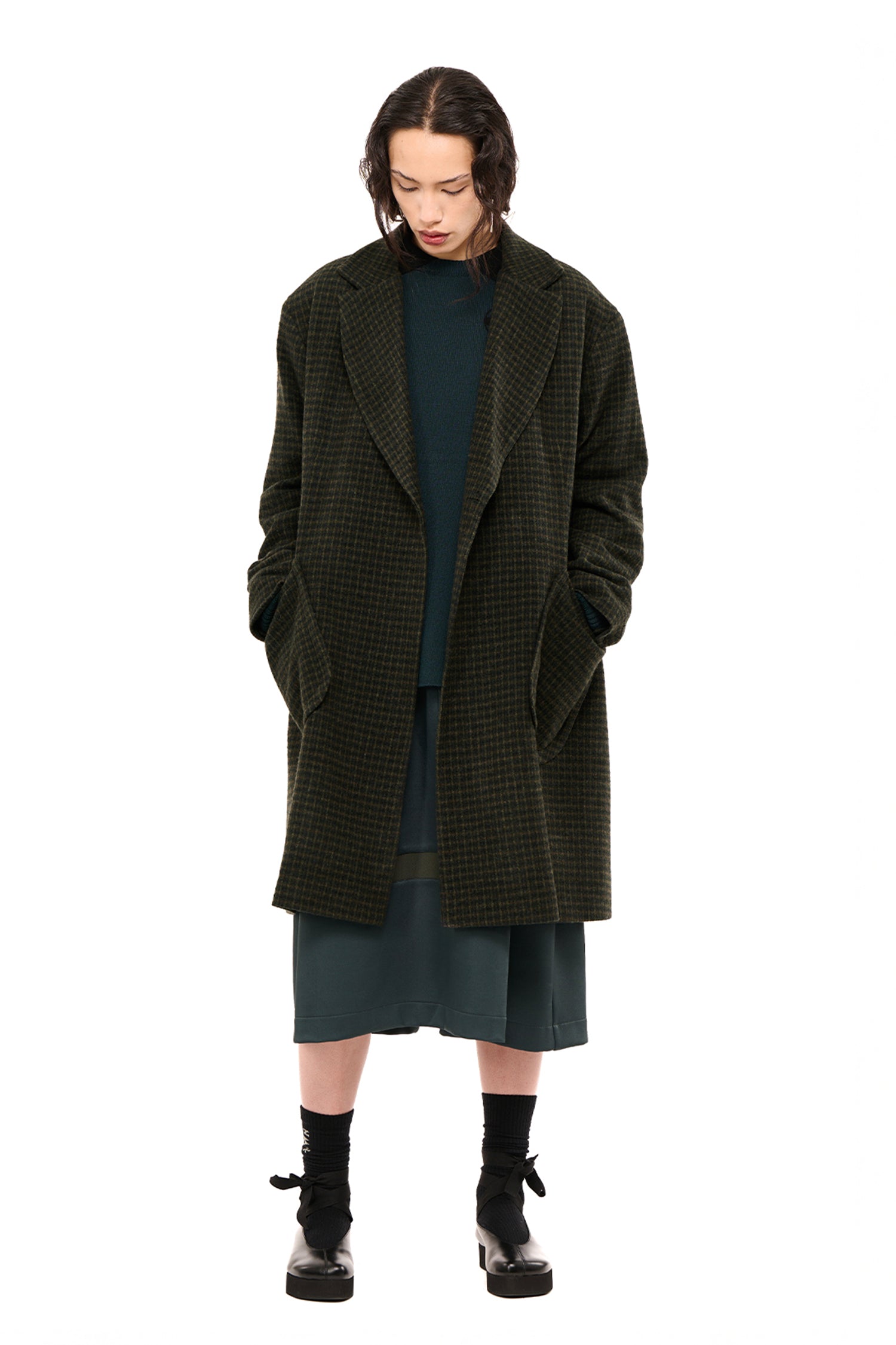 AFTER-PARTY COAT IN FOREST,AW26