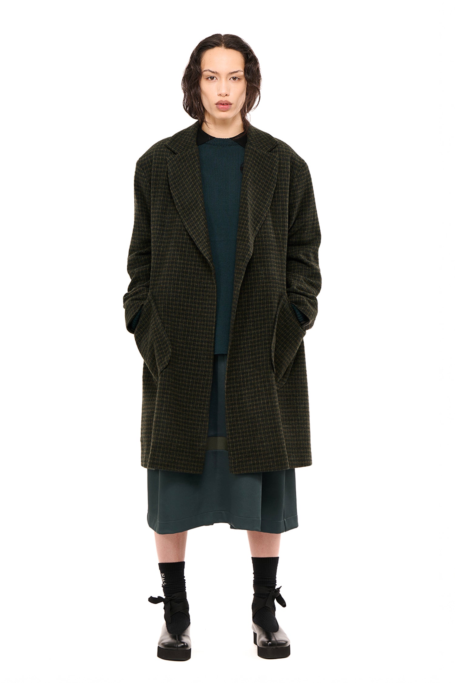 AFTER-PARTY COAT IN FOREST,AW26
