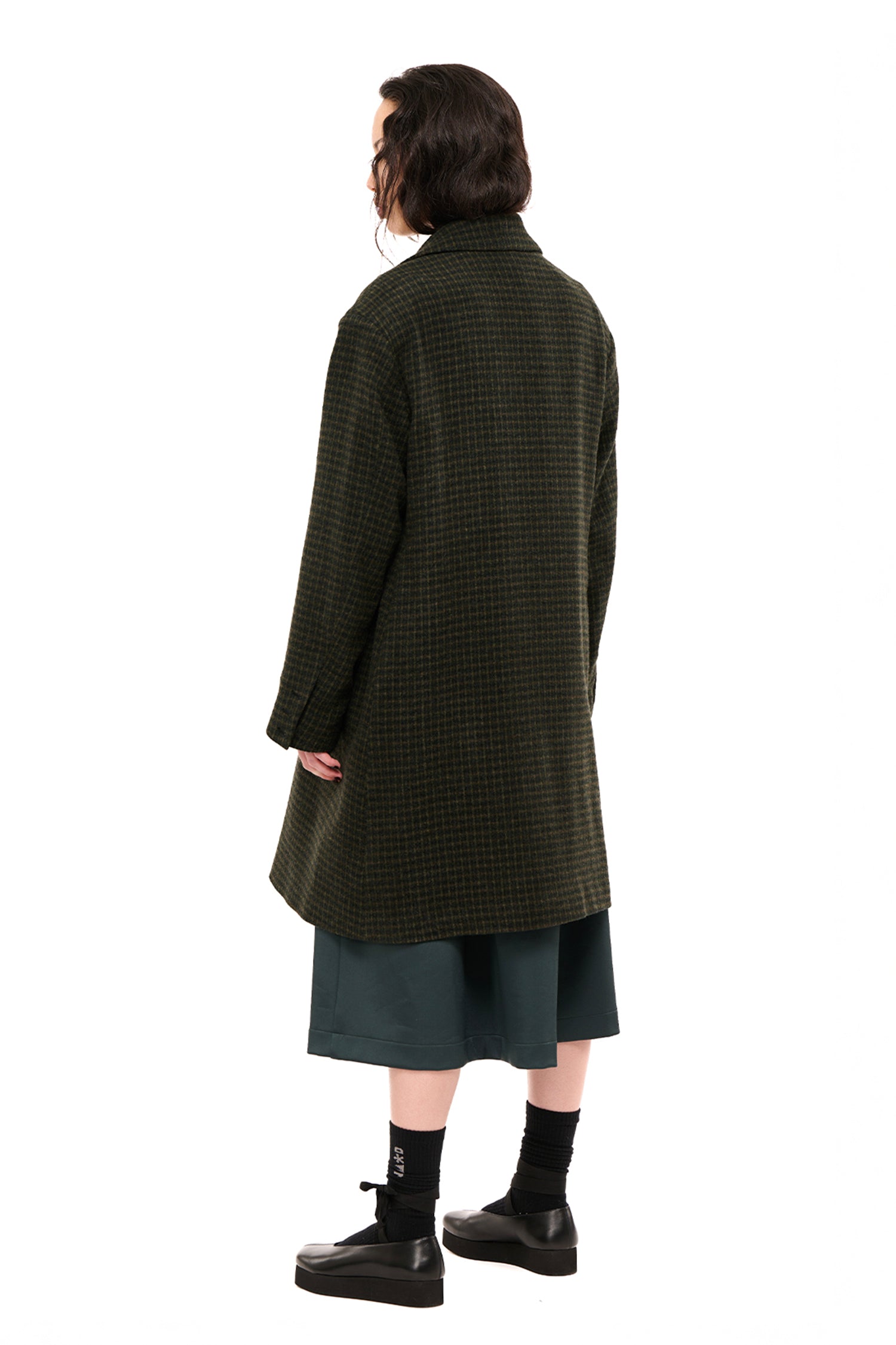 AFTER-PARTY COAT IN FOREST,AW26