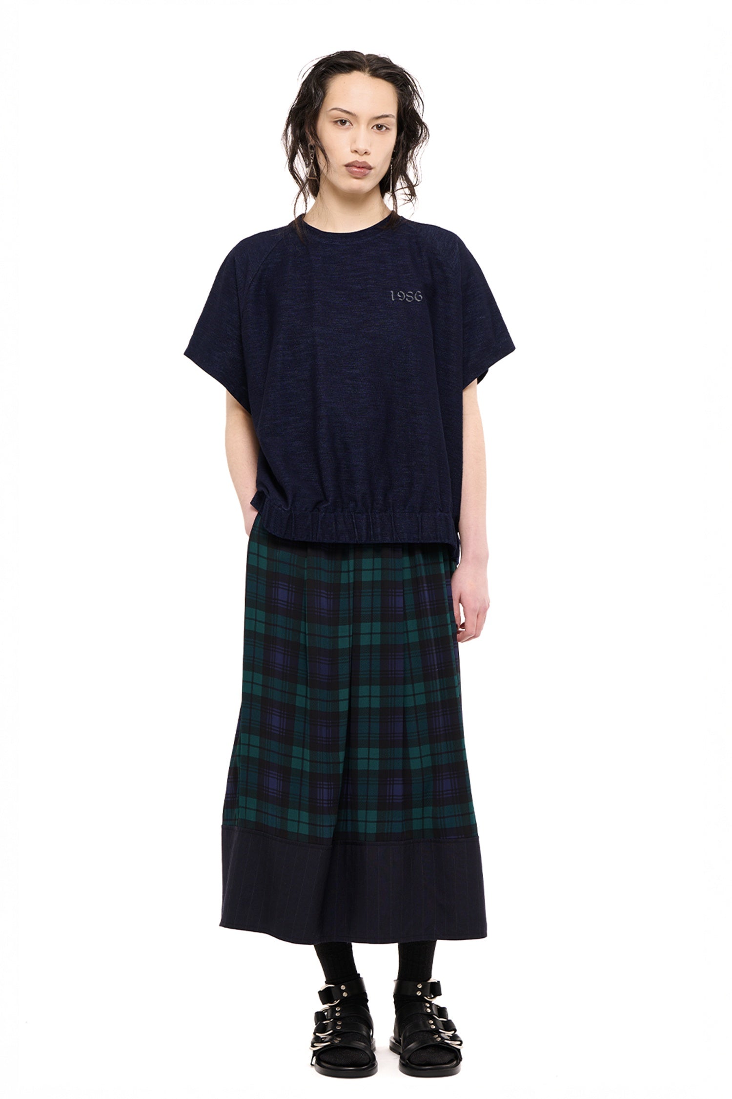 BUS STOP SWEATER IN INDIGO, AW26